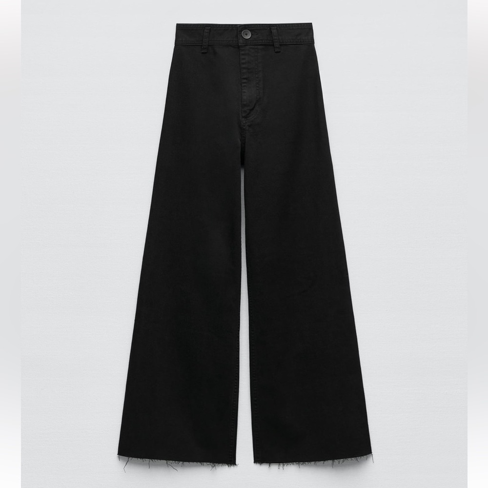 Zara Women’s high waist marine straight jeans, size 2